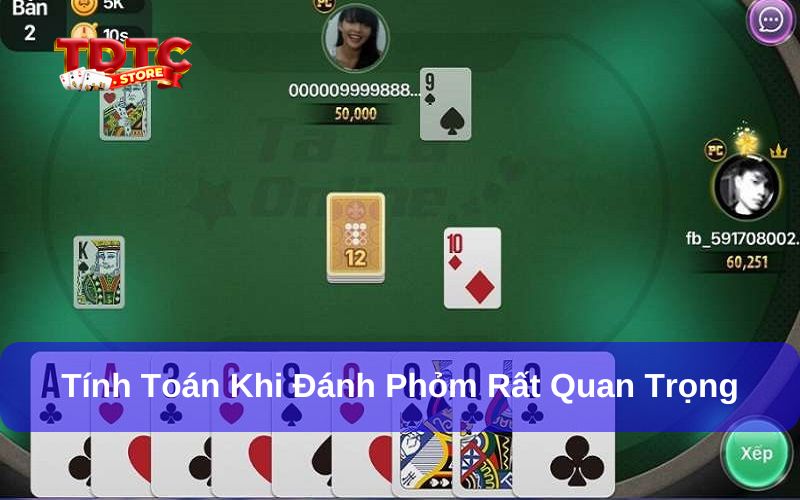 Cách tính toán trong đánh phỏm là gì? Bật mí kinh nghiệm hiệu quả 1 Cách tính toán trong đánh phỏm ảnh hưởng lớn đến trận đấu