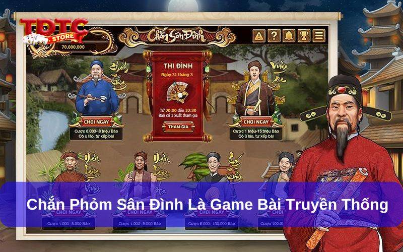 Chắn phỏm sân đình được phát triển từ bài Tổ tôm