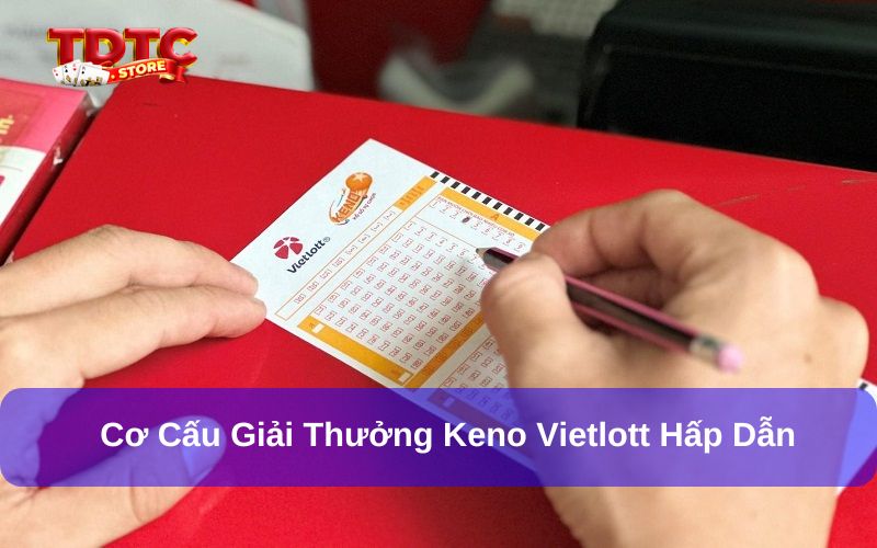 Tìm hiểu về cơ cấu giải thưởng Keno Vietlott mới nhất 2025 3 Rất nhiều giải thưởng khác nhau khi tham gia Keno Vietlott