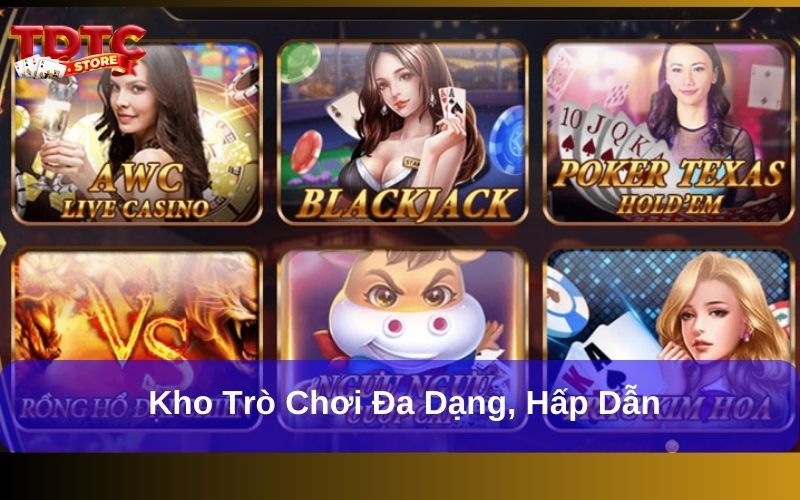 Khám phá gói quà khởi nghiệp thiên đường trò chơi hấp dẫn 3 Kho trò chơi đa dạng, hấp dẫn