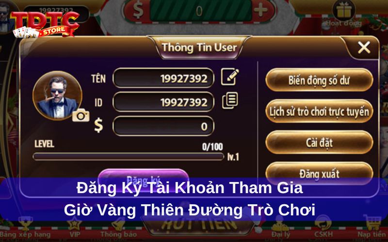 Giờ vàng Thiên Đường Trò Chơi - Săn thưởng khủng 2025 4 Hướng dẫn tham gia giờ vàng Thiên Đường Trò Chơi