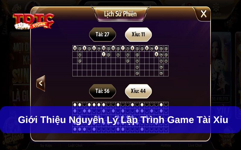 Tìm hiểu nguyên lý lập trình game tài xỉu cho người đam mê 1 Game tài xỉu sử dụng nguyên lý lập trình ngẫu nhiên