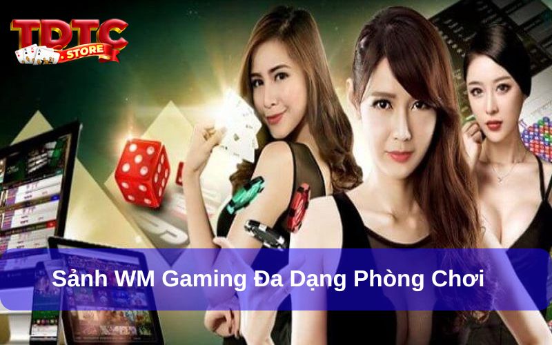 WM Gaming - Khám Phá Không Gian Giải Trí Casino Đỉnh Cao 3 Nhiều phòng chơi khác nhau được tích hợp tại WM Gaming