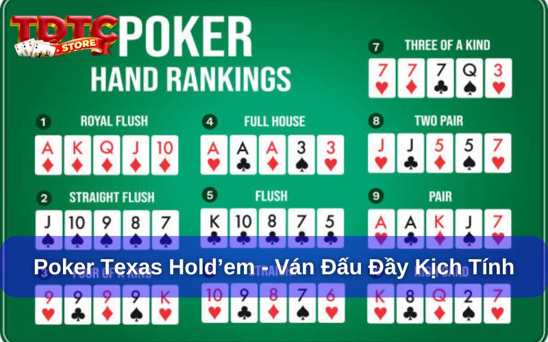 Poker Texas Hold'em – Game bài trí tuệ, đối kháng đầy kịch tính 2 Chơi Poker Texas Hold’em giúp bạn có cảm giác chinh phục