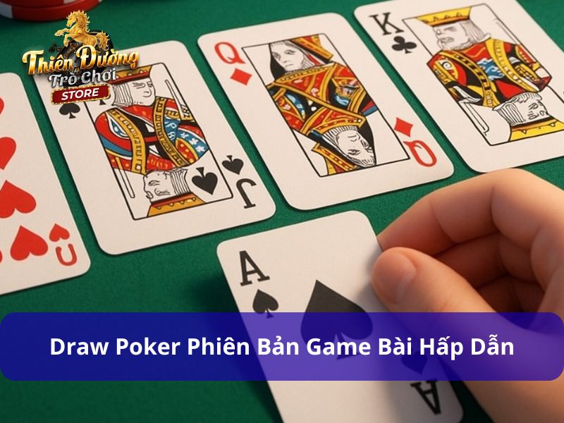 Draw Poker - Biến Thể Poker Kinh Điển Và Rất Hấp Dẫn
