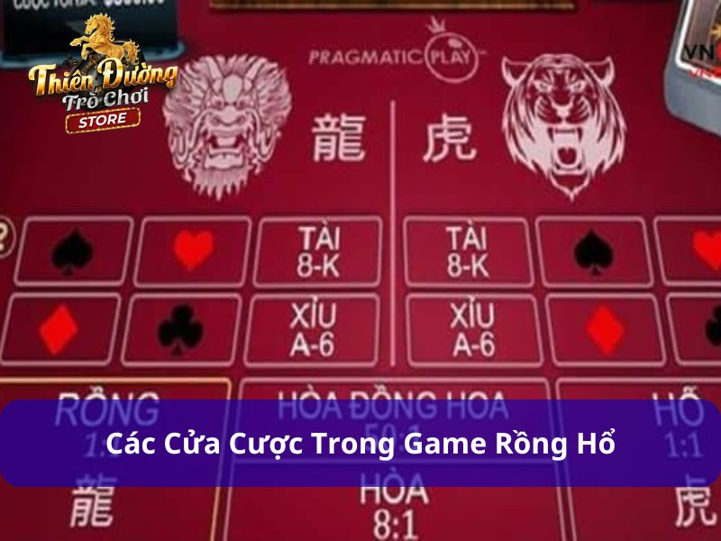 Game Rồng Hổ Là Gì? Hướng Dẫn Chơi Và Hệ Thống Cửa Cược Chính 3 Game Rồng Hổ ngày càng đa dạng cửa cược